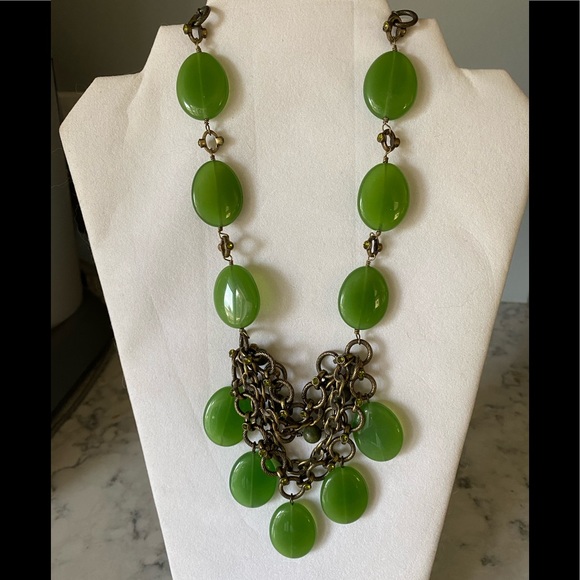 Lia Sophia Kiam Collection Jade Necklace - Picture 4 of 9